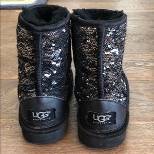Girls Black Ugg’s Boots